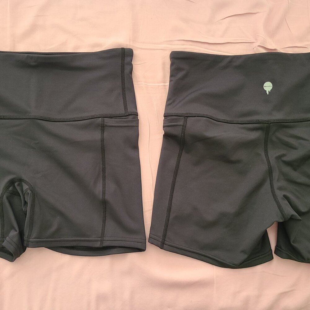 Blackmilk high wasted workout shorts